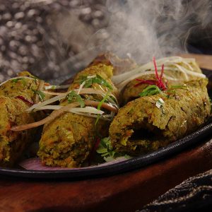 Vegetable Seekh Kebab